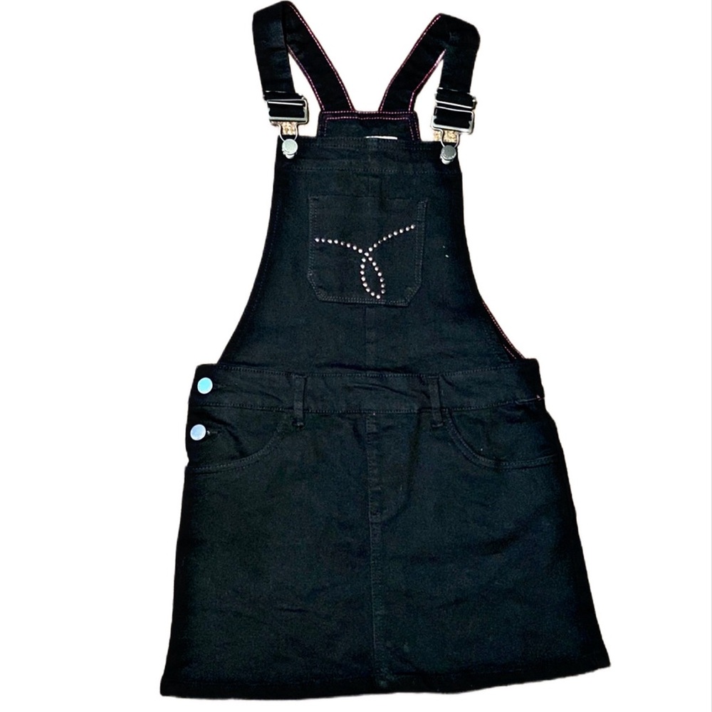 CALVIN KLEIN JEANS skirt overalls dark denim